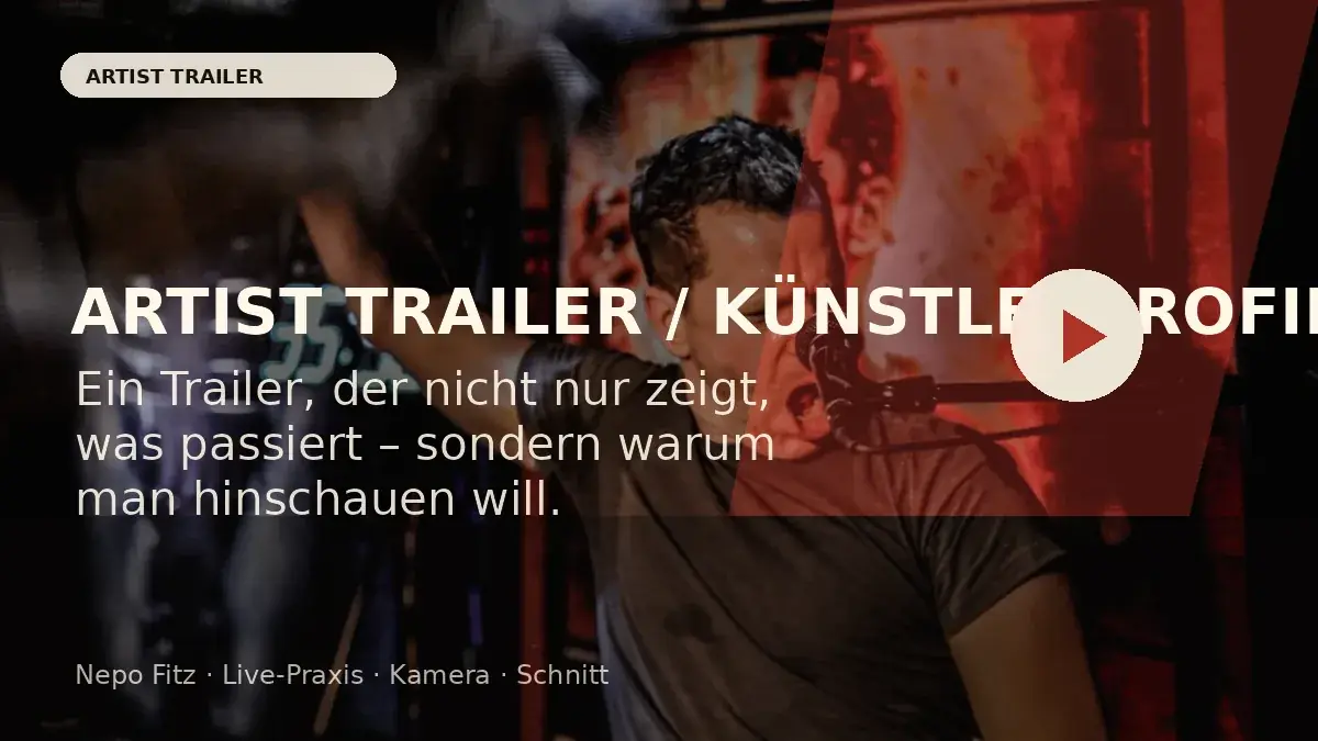 Eine Stunde mit Nepo Fitz – das gabs noch nicht!
